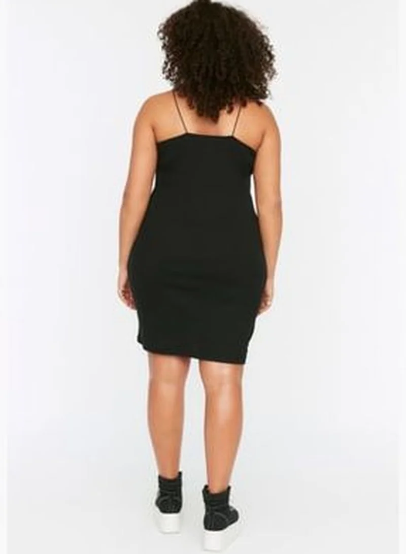 trendyol Ribbed Bodycon Dress