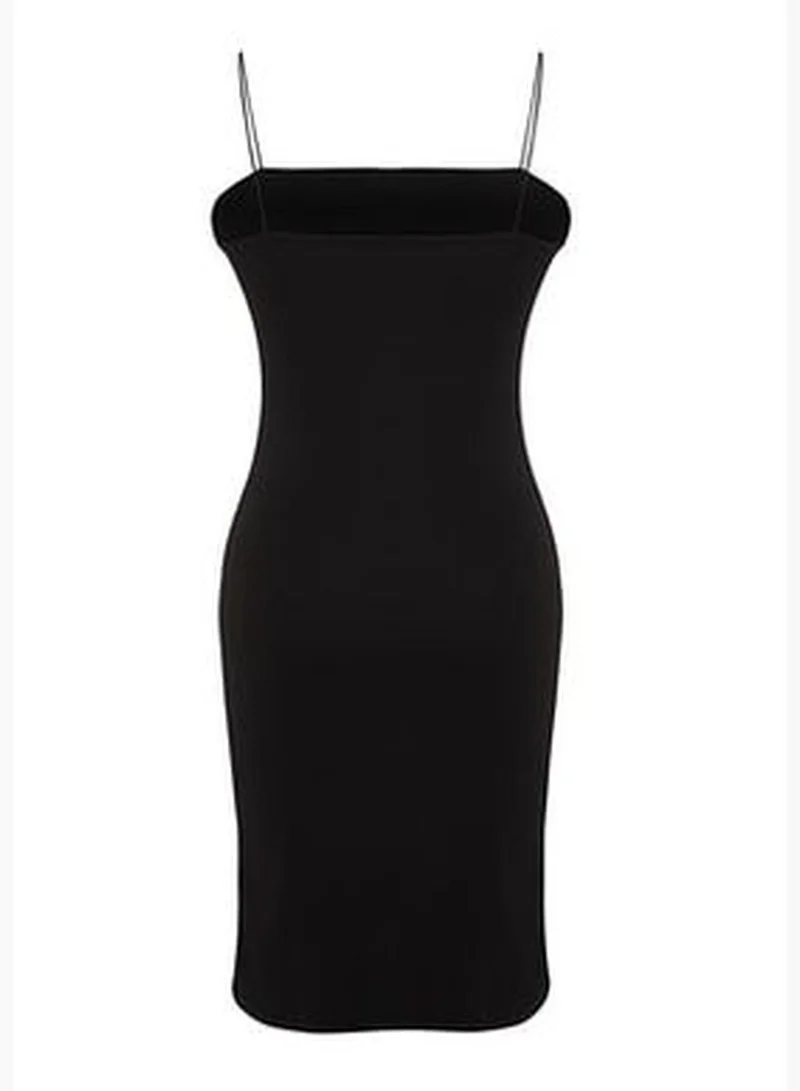 trendyol Ribbed Bodycon Dress