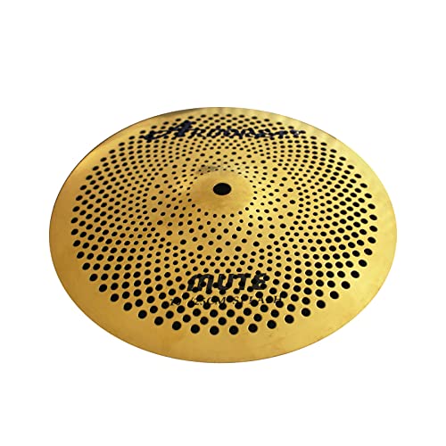 Arborea Low Volume Splash Cymbal 10 inches Golden Mute Practice Splash Cymbal For Drum Set - Image 3