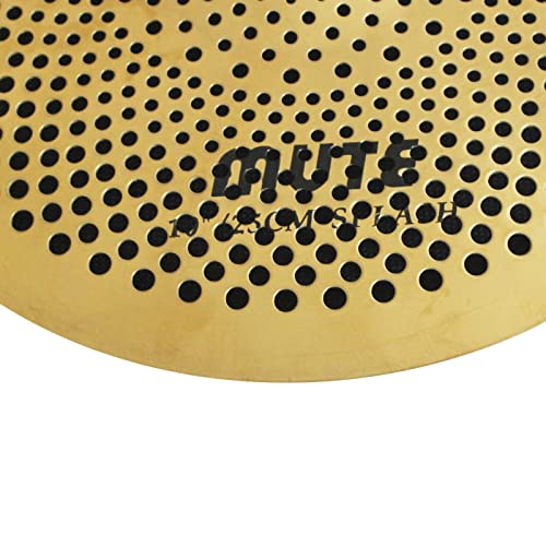 Arborea Low Volume Splash Cymbal 10 inches Golden Mute Practice Splash Cymbal For Drum Set - Image 5