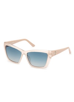 GUESS Women's UV Protection Cat Eye Sunglasses - GU0009825P55 - Lens Size: 55 Mm  - Image 1