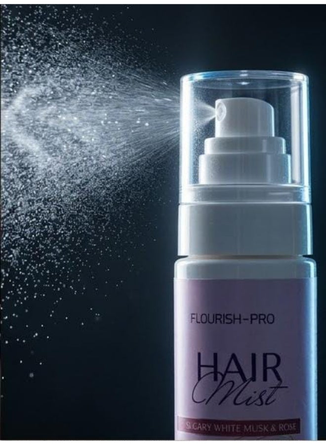 Flourish-Pro Hair mist Spray musk & rose125 Ml (packaging may vary) - Image 2