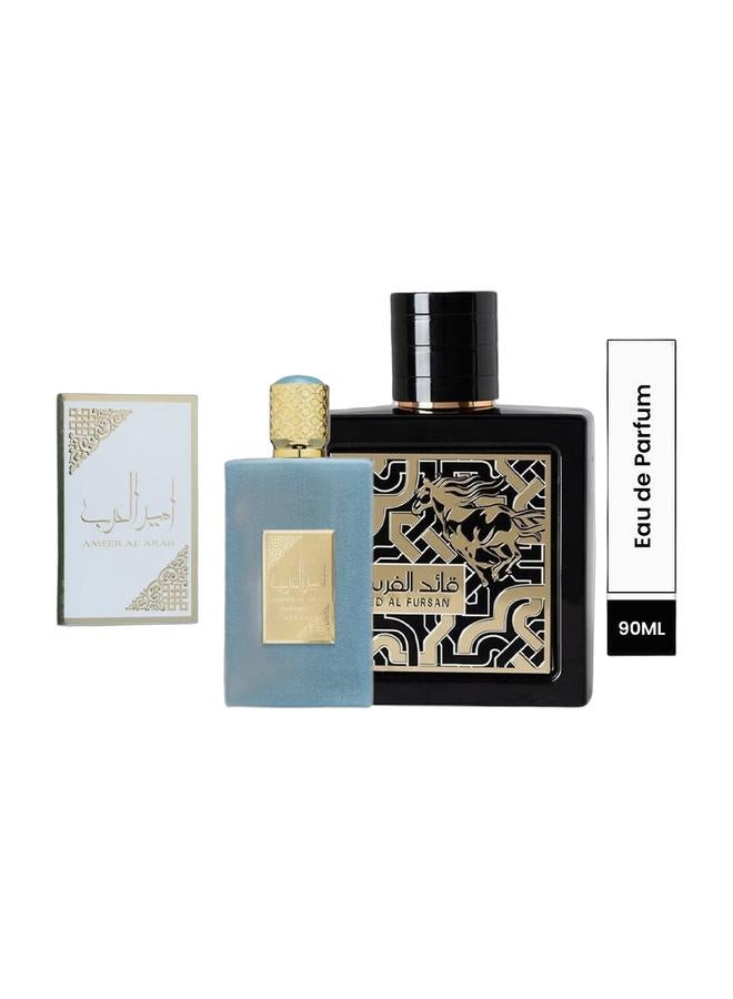 Lattafa Ameer Al Arab Imperium EDP 100 ml & Qaed Al Fursan EDP 90ml Bundle - Image 1