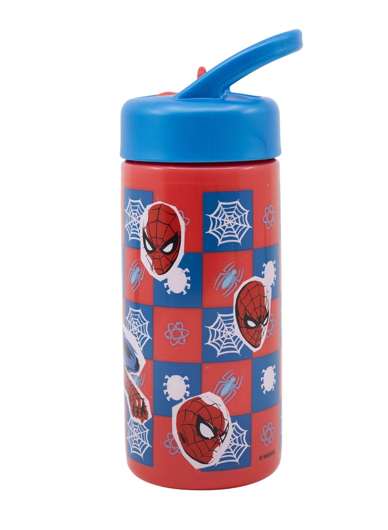 STOR PLAYGROUND SIPPER BOTTLE 410 ML SPIDERMAN ARACHNID GRID - Image 2