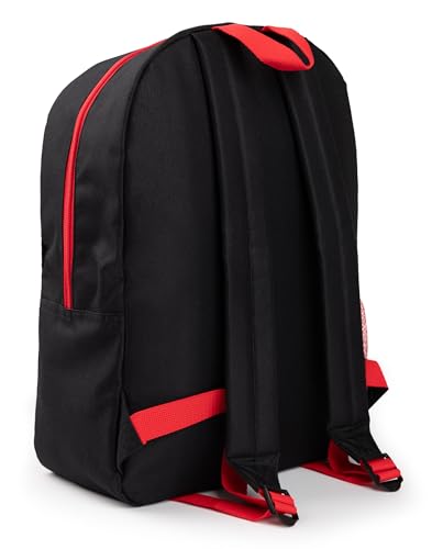 Five Nights at Freddy's Backpack | Black Rucksack with Adjustable Straps | Practical & Organised Luggage Sports School Bag For Girls & Boys | FNAF Game Series Movie Merchandise Gifts for Kids & Teens - Image 2