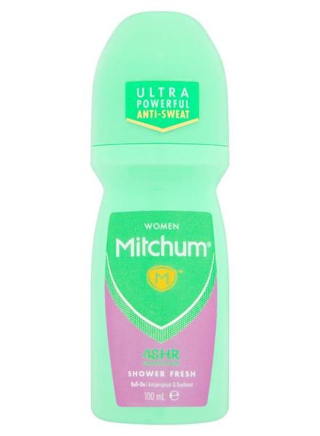 ميتشوم مزيل عرق ومضاد للتعرق رول أون للنساء برائحة منعشة، حماية تدوم 48 ساعة، 100 مل