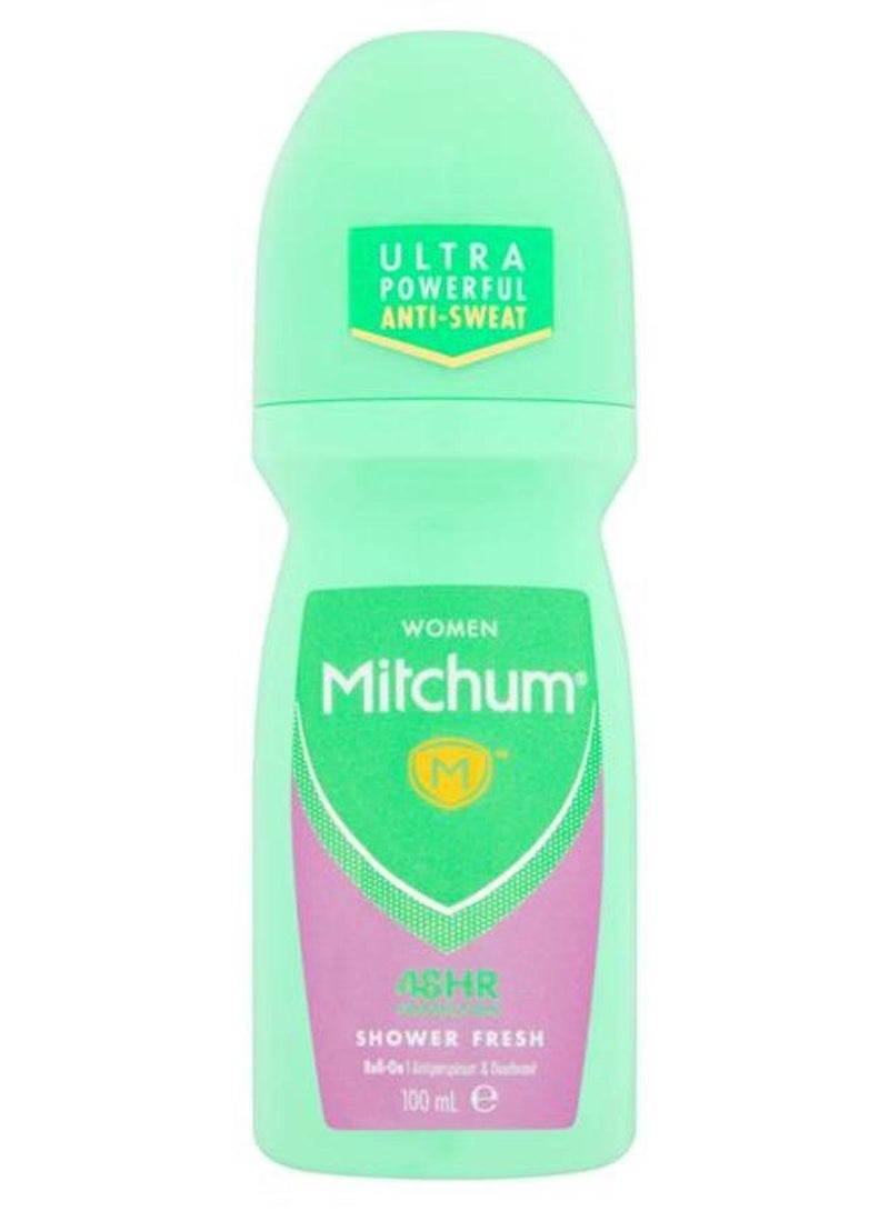 Mitchum Shower Fresh Women  Roll-On 48HR Protection Deodorant & Antiperspirant 100 ml