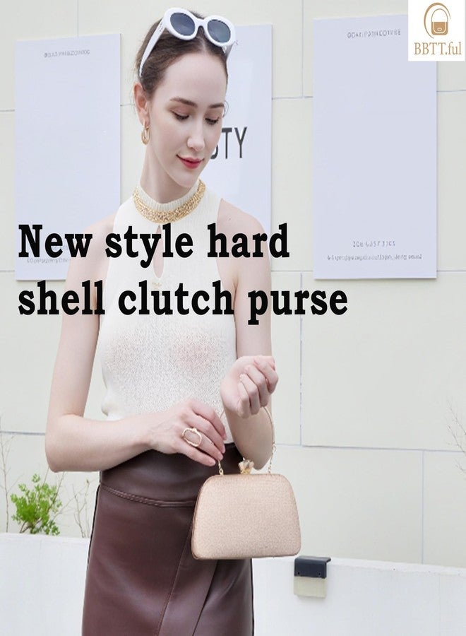 BBTT.ful New Clutch Purses for Women Elegant Evening Bag for Party, Wedding, and Formal Events(champagne) - Image 2