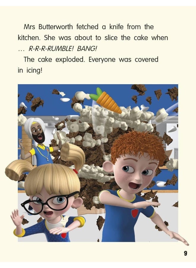 Hero Academy: Oxford Level 7, Turquoise Book Band: Cake Chaos  - Image 2