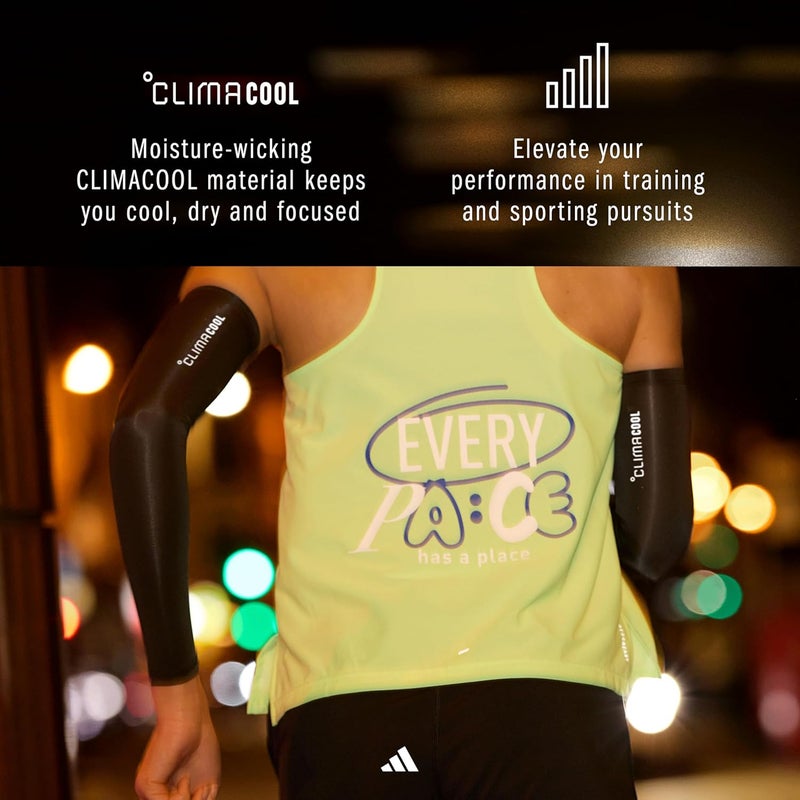 adidas Aeroready Comp Arm Sleeves - Black - L/XL - Image 3