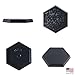 EasyPegs 30mm Textured Plastic Hexagon Bases Wargames Table Top Games 50 Count - Image 4