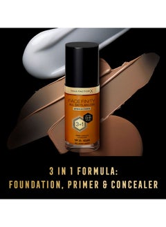 Max Factor Facefinity All Day Flawless Foundation - W91 Warm Amber  - Image 5
