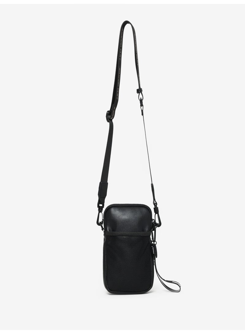 Jumping Cliff Evoke Crossbody Bag for Men & Women – Mini Messenger Shoulder Bag with Adjustable Strap, Stylish Graffiti Phone Purse for Travel, Passport & Daily Use, Water-Resistant PU (13 x 4.5 x 22 cm, 1.2L) - Image 2
