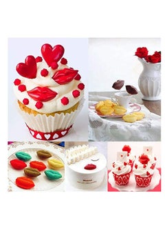 Y&D Lips Silicone Mold,3D Cake Topper Decoration for Creative DIY Baking Bakeware Tray Romantic or Birthday Party, Chocolate Candy Jelly Fondant Gum, Candle Soap Clay Artwork  - Image 5