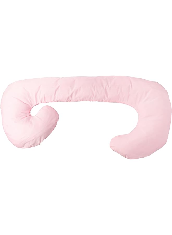 erorex C Shape Comfortable Pregnancy And Maternity Pillow By Style Pink - Image 1