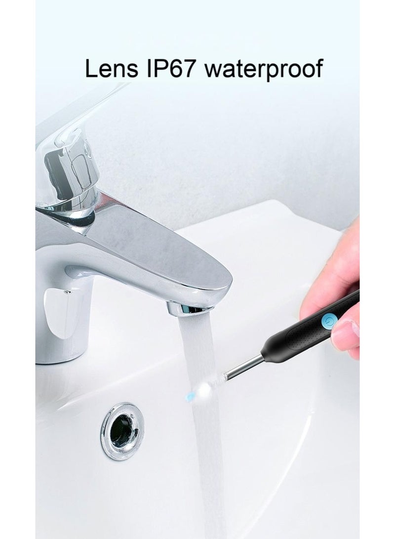 HD WiFi Smart Visual Ear Cleaner with 2000W Camera | Wireless Otoscope with 6-Axis Gyroscope, 6 LED Lights, Waterproof, Soft Silicone Tip – Ear Wax Removal Tool for Adults & Kids - Image 5