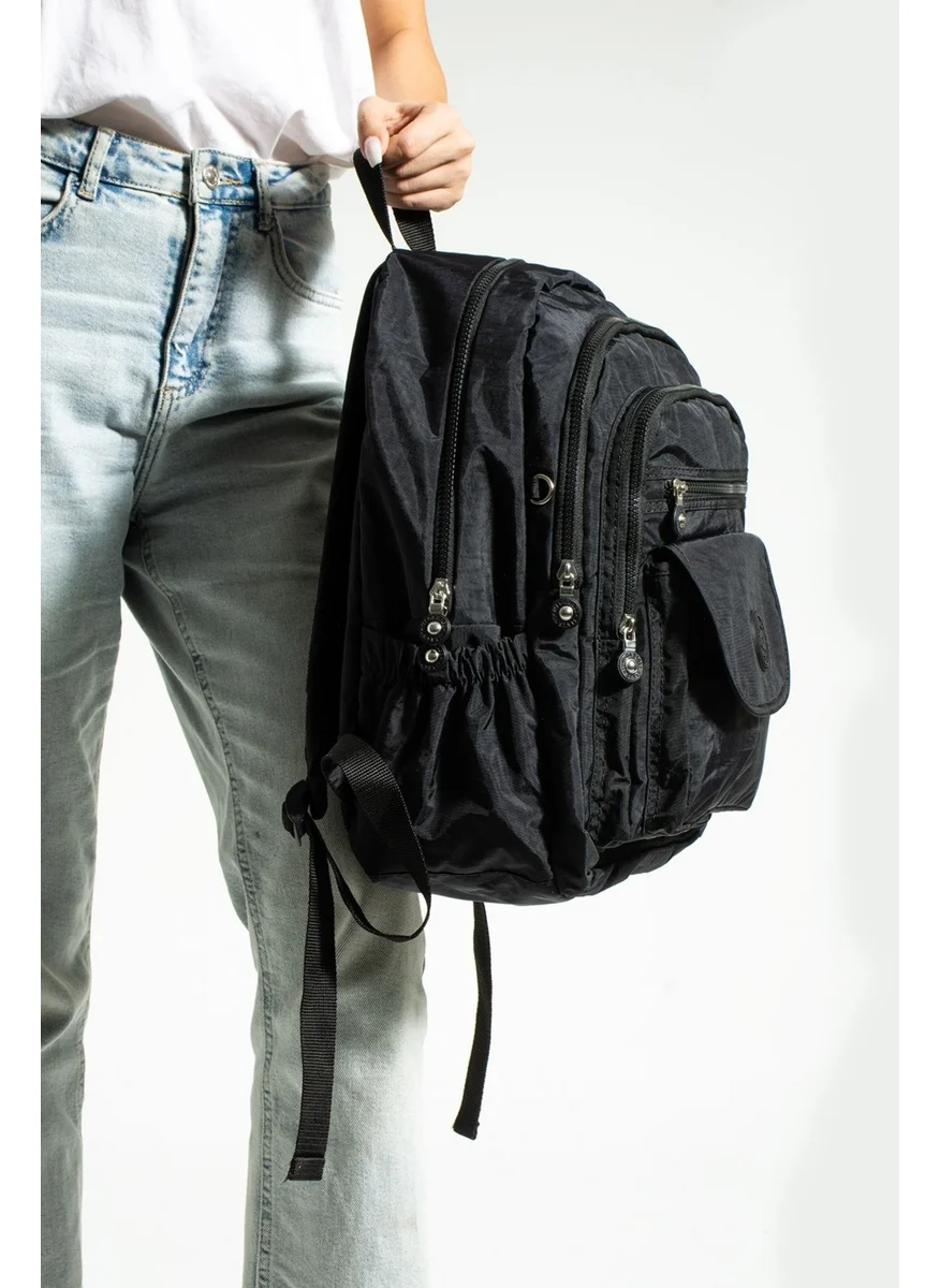 Çanta Trend Bag Trend Top Cover Crinkle Waterproof Backpack and School Bag