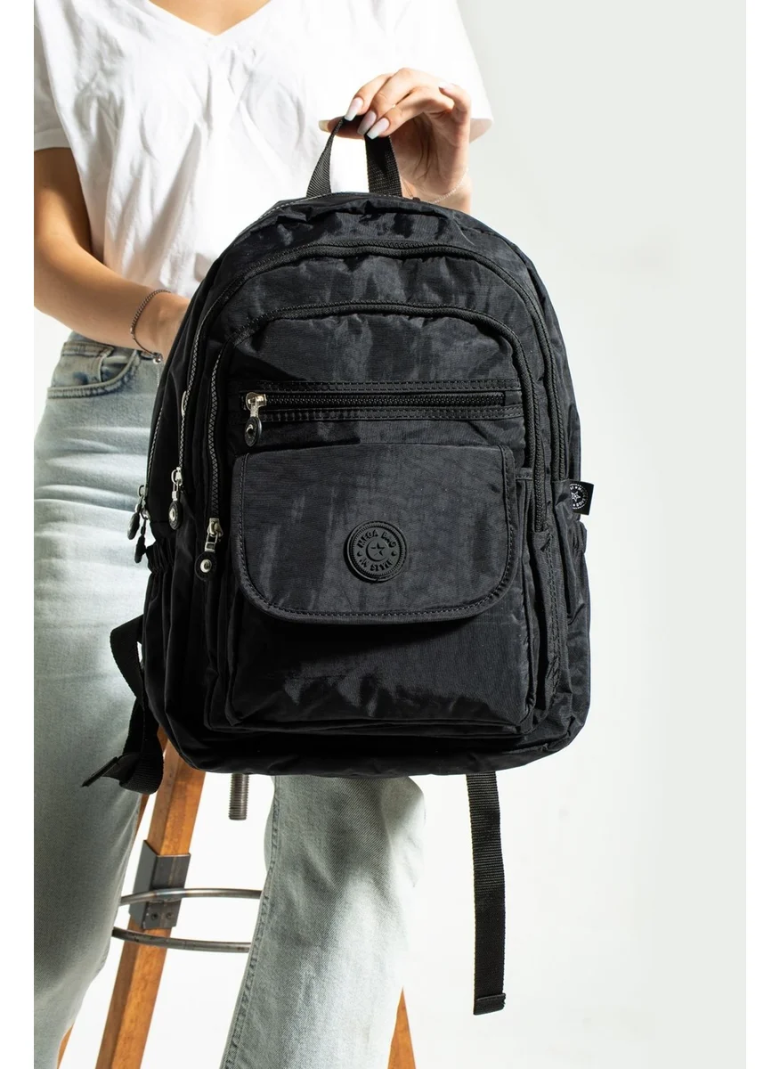 Çanta Trend Bag Trend Top Cover Crinkle Waterproof Backpack and School Bag