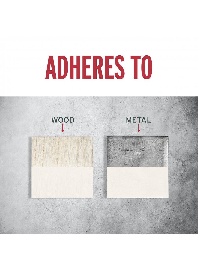 RUST-OLEUM رش طلاء روس-أوليوم 7789830 يوقف الصدأ، 12 أونصة، أبيض قماش لامع - Image 4