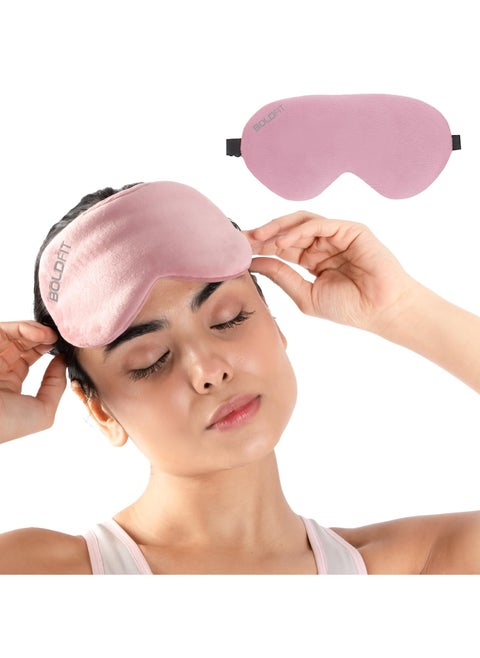 Super Soft Silk Blind Fold Eye Mask For Smooth and Comfortable Sleep With Adjustable Strap
