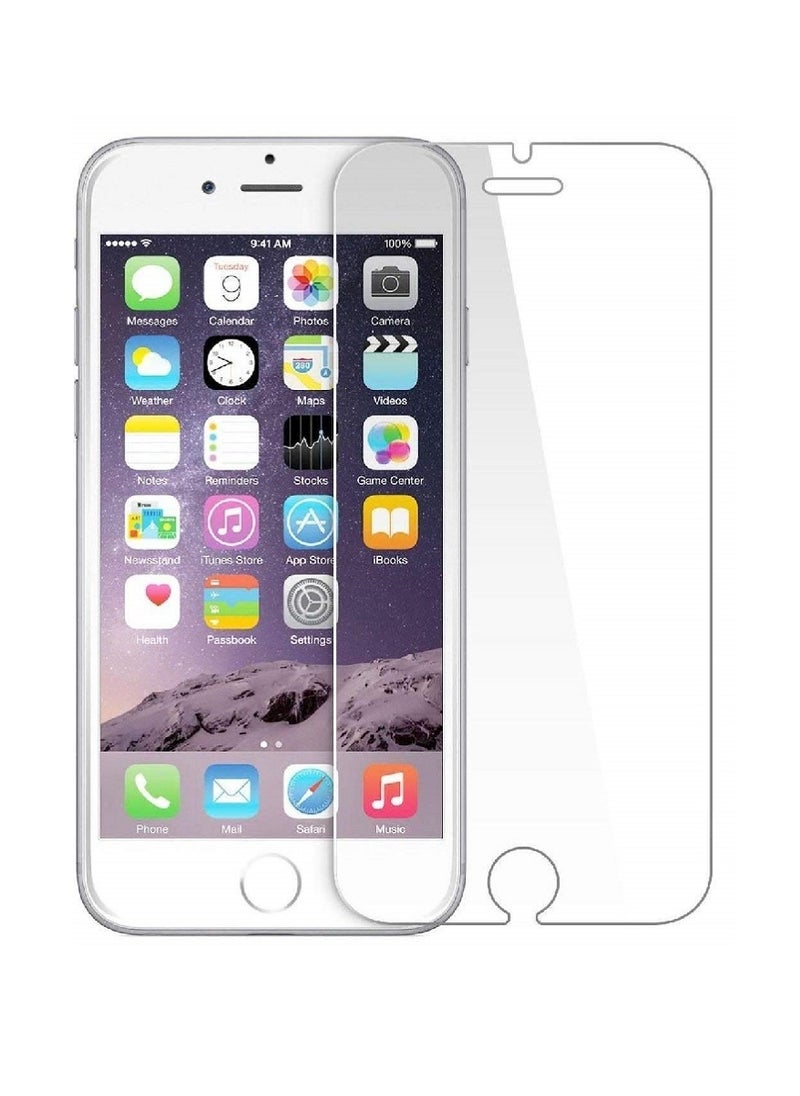 Super Tempered Glass Screen Protector Clear Designed For iPhone 8 Plus Full Screen Coverage And Bubble Free - Image 1