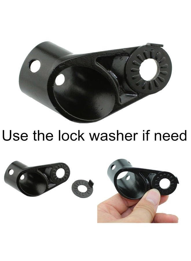 ODIER Bike Bicycle Trailer Coupler Steel Angled Elbow for Instep & Schwinn Bike Trailers (1 Pack Coupler) - Image 3