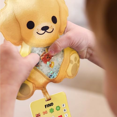 Vango BIZYBOO - The Original Seek & Find Plush - Hidden Object Search Problem Solving Educational Matching Game for Kids 2 and Up (Spike) - Image 4