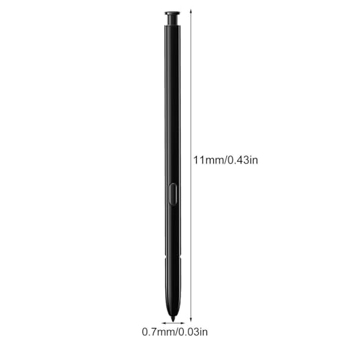 PCTC 2 Pack Galaxy Note 20 Ultra Stylus Pen Replacement for Samsung Galaxy Note 20/Note 20 Ultra 5G (WithoutBluetooth) Stylus Touch for S Pen (Mystic Black) - Image 2