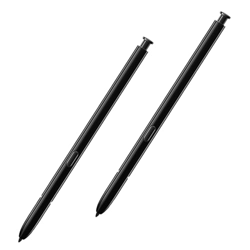 PCTC 2 Pack Galaxy Note 20 Ultra Stylus Pen Replacement for Samsung Galaxy Note 20/Note 20 Ultra 5G (WithoutBluetooth) Stylus Touch for S Pen (Mystic Black)