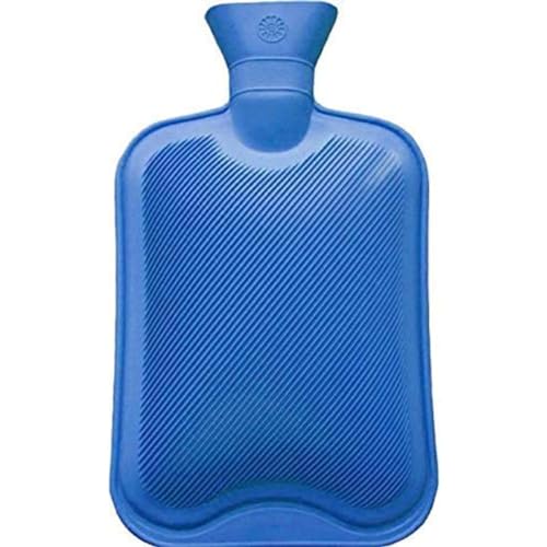 MELVIS® Premium Rubber Hot Water Bag | Reusable Pain Relief & Relaxation for Aches, Cramps, and Cold Nights | Eco-Friendly & Leak-Proof Design | Portable Comfort Solution | Pack of 2 - Image 2