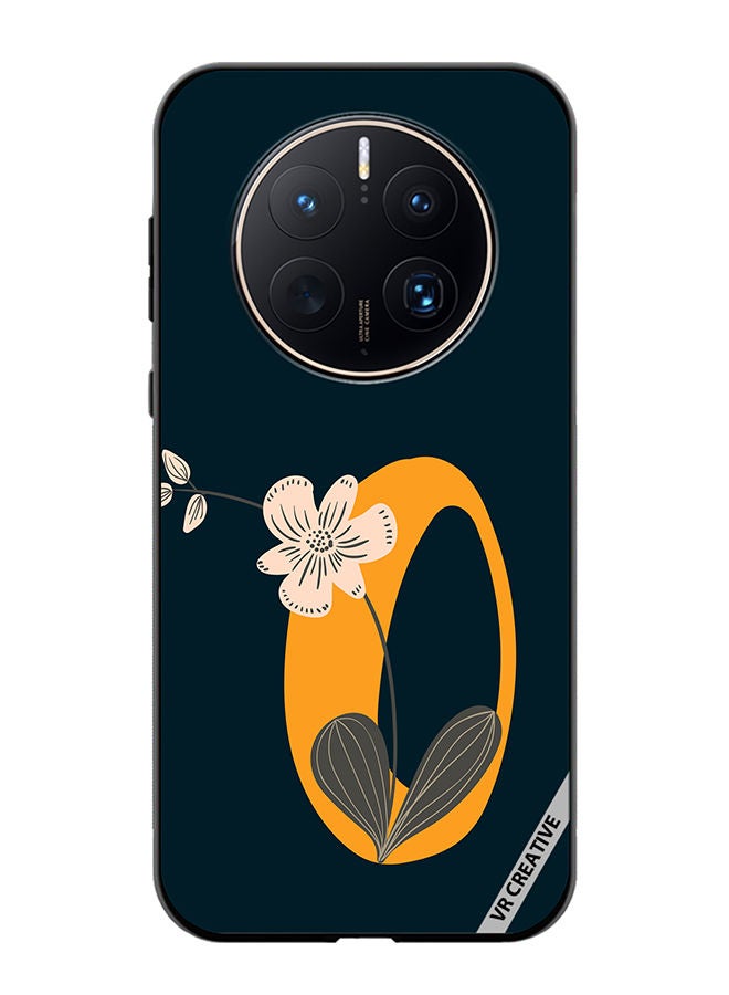 VR CREATIVE Protective Case Cover For Huawei Mate 50 Pro Alphabet O Design Multicolour - Image 1