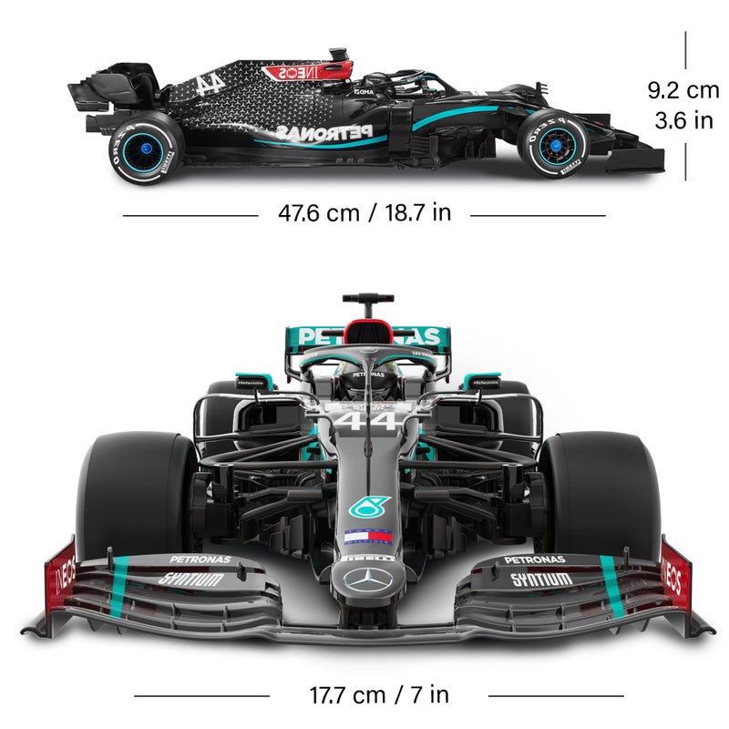 Voltz Toys سيارة تحكم عن بعد مرخصة من فولتز تويز 1:12 مرسيدس-بنز F1 W11 - RC للأطفال والبالغين - 2.4GHz RC كهدية (1:12 مرسيدس-بنز F1 W11) - Image 3