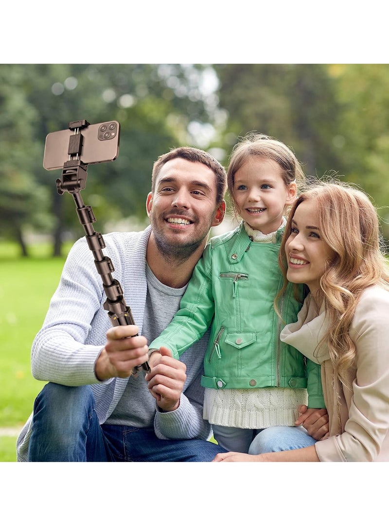 ProOne ProOne PHL1065 51 Inch Extendable Phone Tripod and Camera Stand with Bluetooth Remote and Clip,  Lightweight, Fireproof ABS + Aluminum Alloy, Adjustable Height  - Image 4