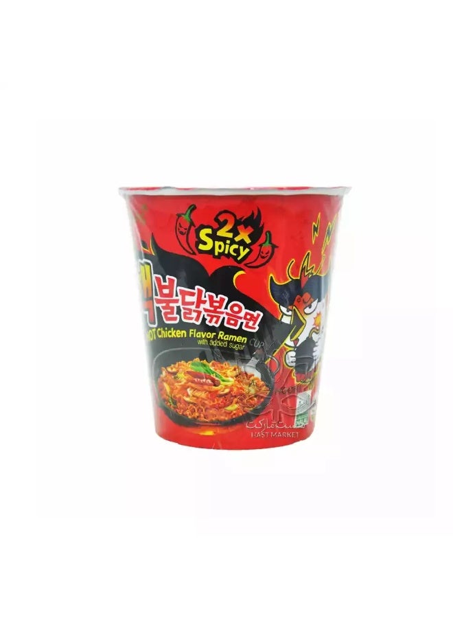 Samyang Samyang 2X Spicy Buldak Extreme Hot Chicken Flavor Ramen- 70gms - Image 2