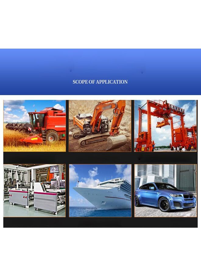 Fully Automatic Heavy Duty Pneumatic Grease Gun, Air-Operated, Variable Speed Trigger, 30 Inch High-Pressure Hose, Combination Filler Coupler/Air Bleeder Valve - Image 5