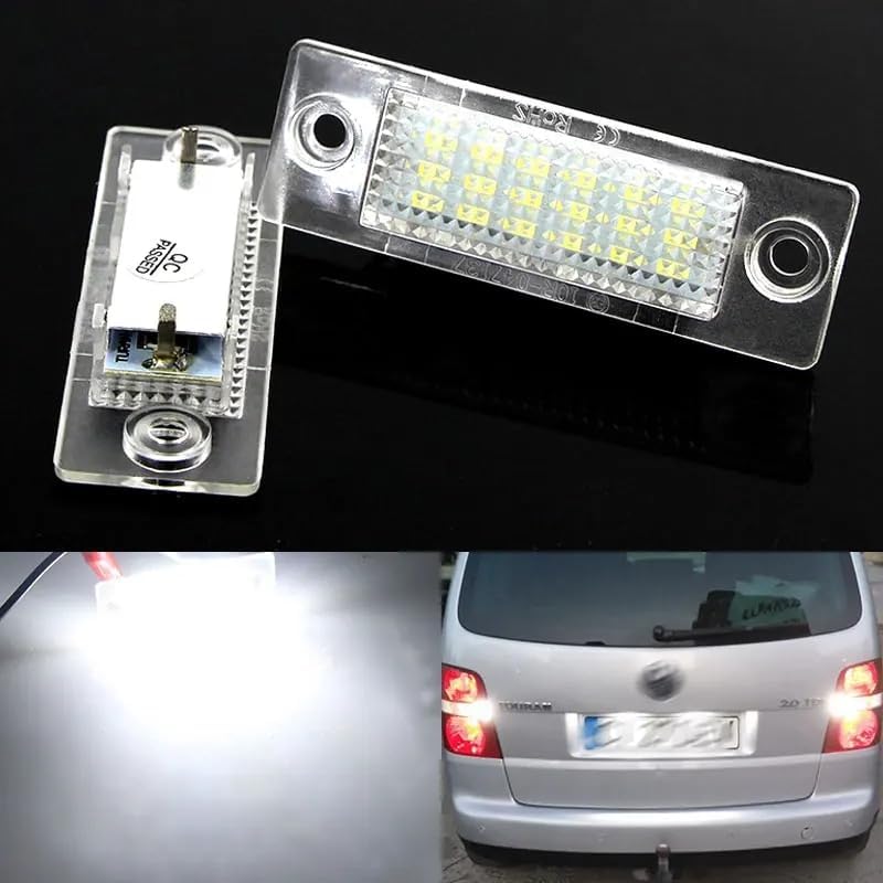 QASULER 2pcs CANbus License Plate Lights - Image 3