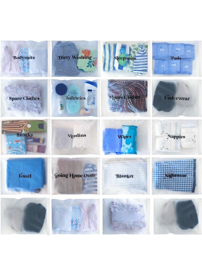 ASVP Shop 17x Baby Hospital Maternity Organiser Bags Essentials - Image 1