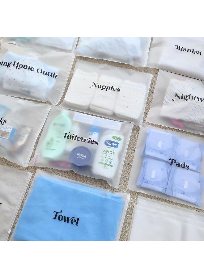 ASVP Shop 17x Baby Hospital Maternity Organiser Bags Essentials - Image 2