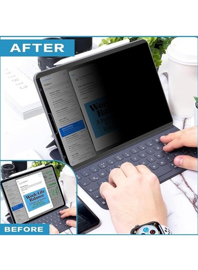 Magnetic Removable Privacy Screen Protector For iPad Pro 13 (2024, 7th Generation), Anti-Glare Anti-Spy Privacy Filter Screen Protective Film For iPad Pro 13 Inch - Image 2