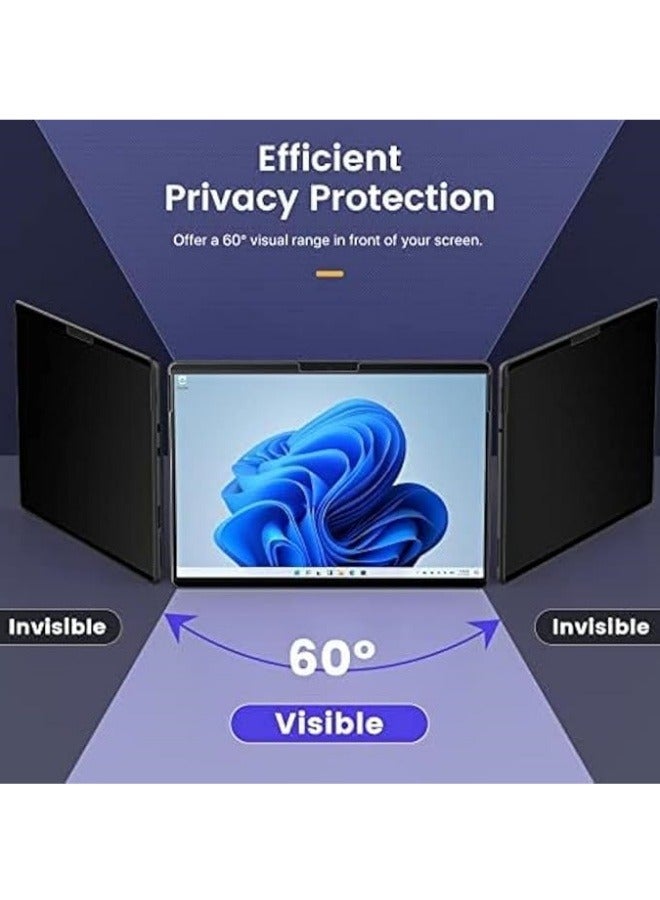 Magnetic Removable Privacy Screen Protector For iPad Pro 13 (2024, 7th Generation), Anti-Glare Anti-Spy Privacy Filter Screen Protective Film For iPad Pro 13 Inch - Image 4