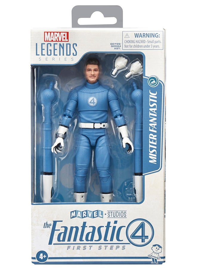 Marvel Legends Series Mister Fantastic, The Fantastic Four: First Steps Movie, Reed Richards Collectible 6 Inch Action Figure Toy - Image 5