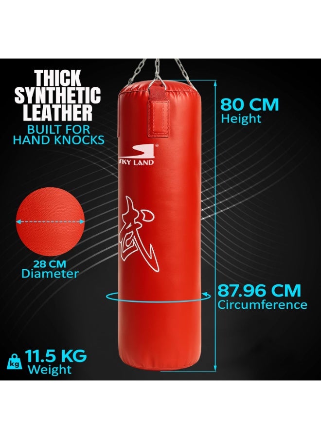 Sky Land SKY LAND Heavy Duty Filled Punching Bag for Boxing, Kickboxing, MMA, Karate  - Image 3