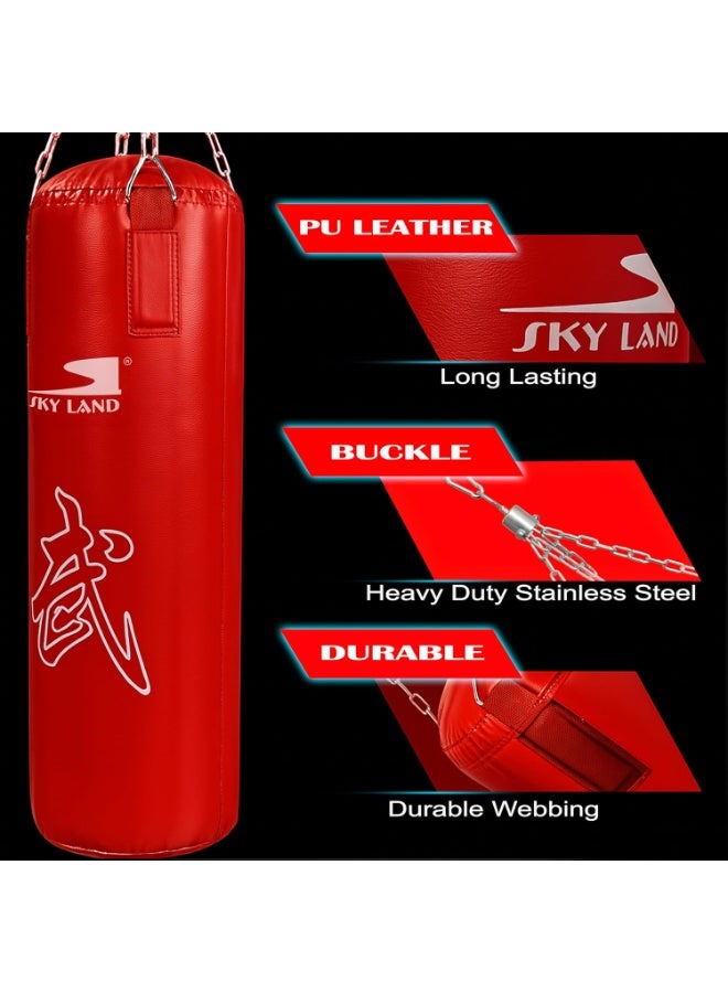 Sky Land SKY LAND Heavy Duty Filled Punching Bag for Boxing, Kickboxing, MMA, Karate  - Image 5