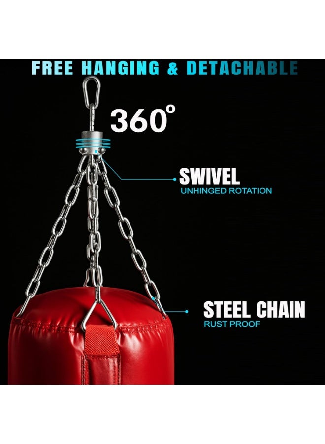 Sky Land SKY LAND Heavy Duty Filled Punching Bag for Boxing, Kickboxing, MMA, Karate  - Image 2
