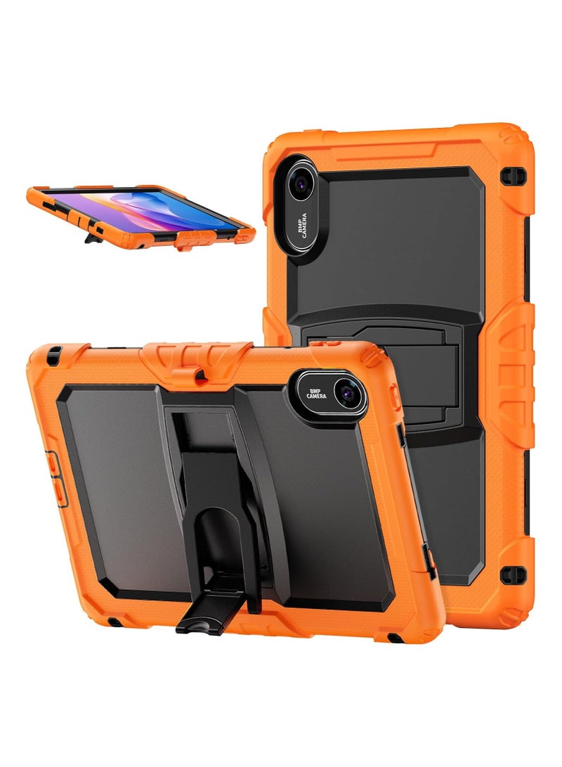 Child-Safe Protective Case for Xiaomi Redmi Pad 2 11-inch Silicone Full-Body Shockproof Cover with Foldable Stand