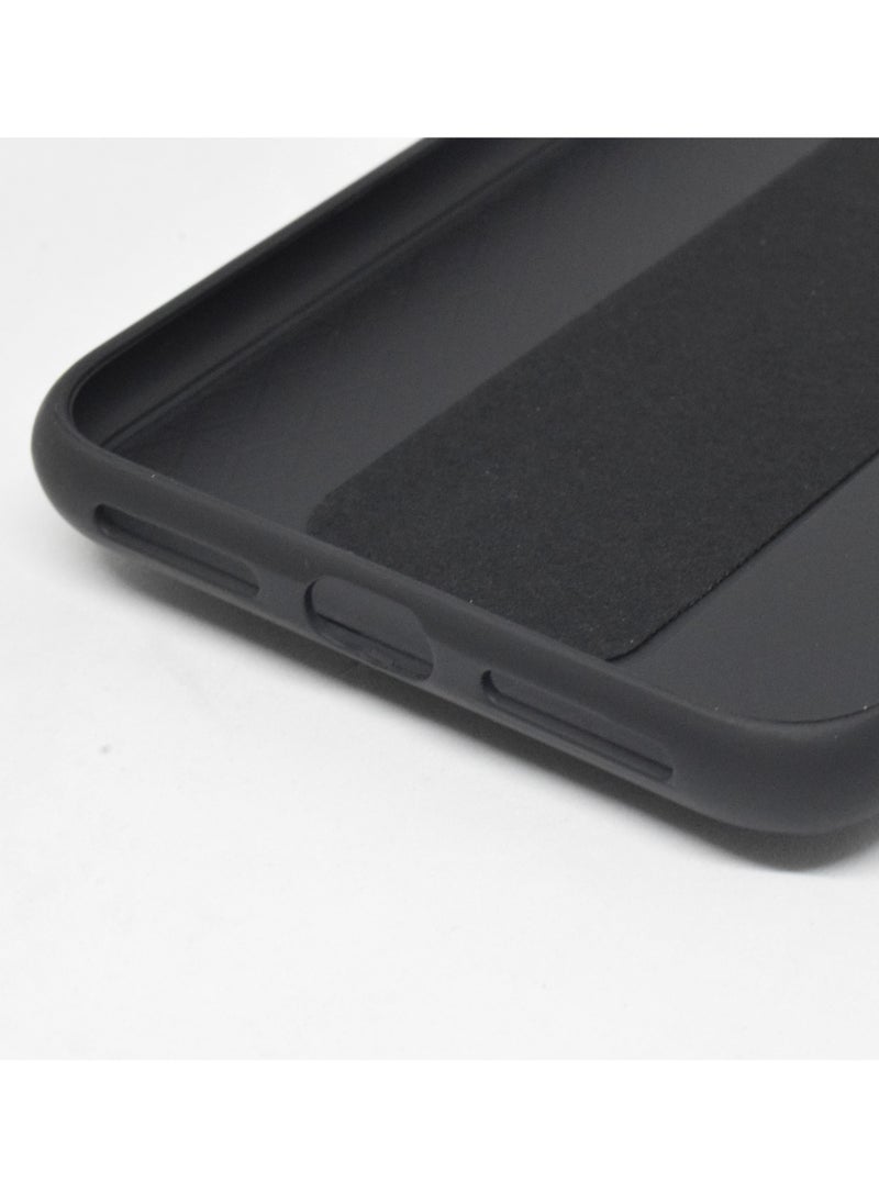 BORTONY iPhone XS Max Case, Fully Covered With Finger Grip Stand Holder Anti Slip Shockproof Protective Case Cover For Apple iPhone XS Max  - Image 4