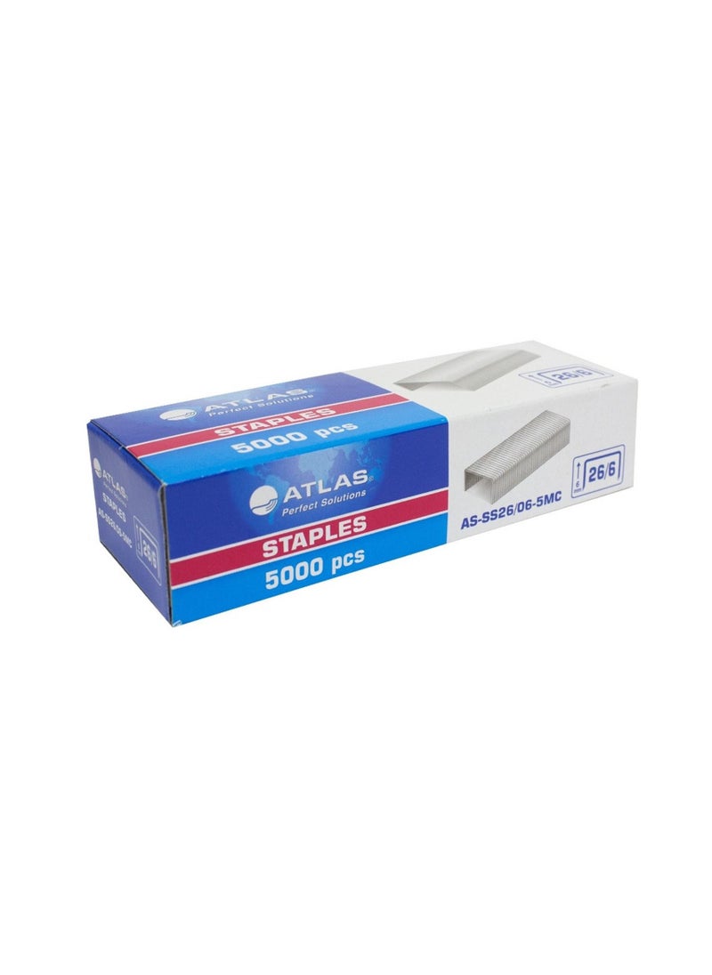 ATLAS 2-Pack Staple Pin Set Size 26/6 5000 Piece Per Set  - Image 2