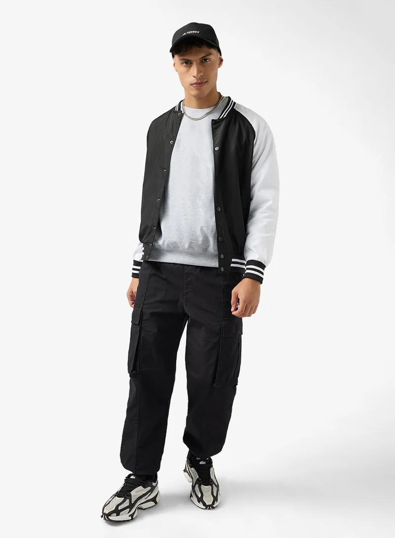 BRAVE SOUL Varsity Bomber Jacket