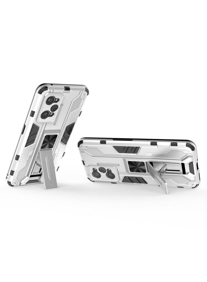 S-TOP Case For OPPO Realme GT Neo2 5G Supersonic PC + TPU Shock-proof Phone Case with Holder - Image 3