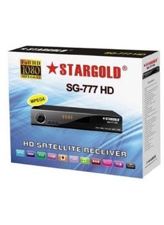 ستارجولد جهاز استقبال الأقمار الصناعية Star Gold SG-777 HD مع خاصية البحث التلقائي عن الشبكة مع قنوات مختلفة  - Image 3